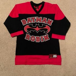 Vintage 90s Batman And Robin Shirt Jersey